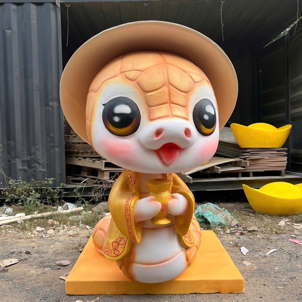 mô hình trang trí Tết 2026