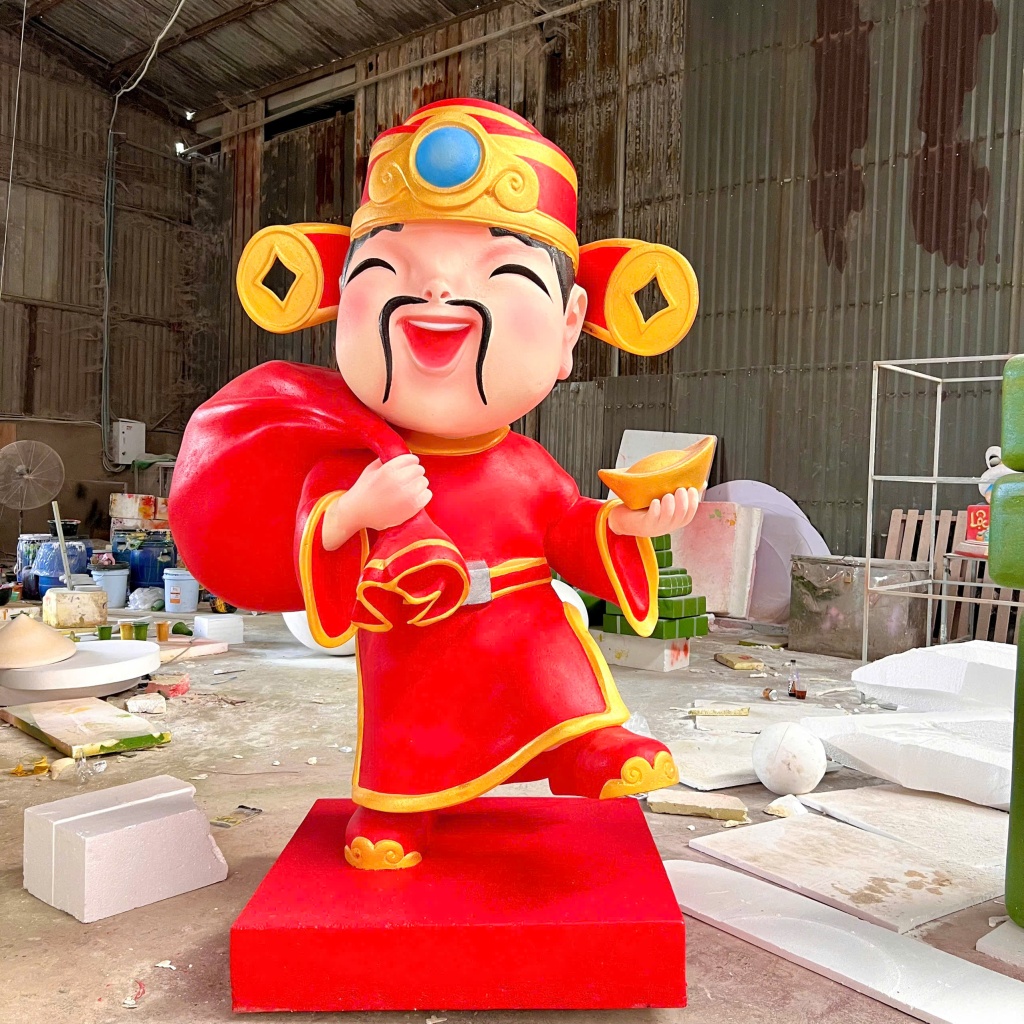 mô hình trang trí Tết 2026