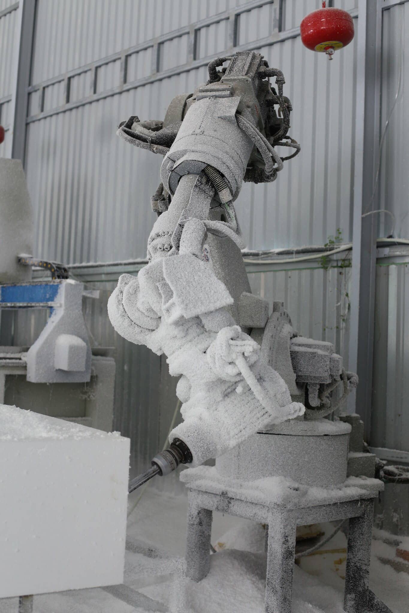 Cánh tay Robot điêu khắc mô hình xốp