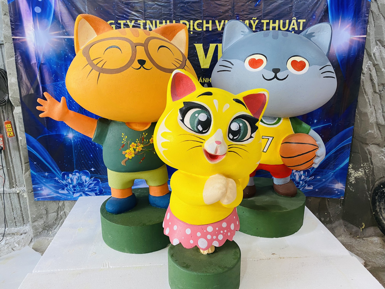 Linh Vật trang trí Tết 2023 - Mỹ Thuật Tân Việt